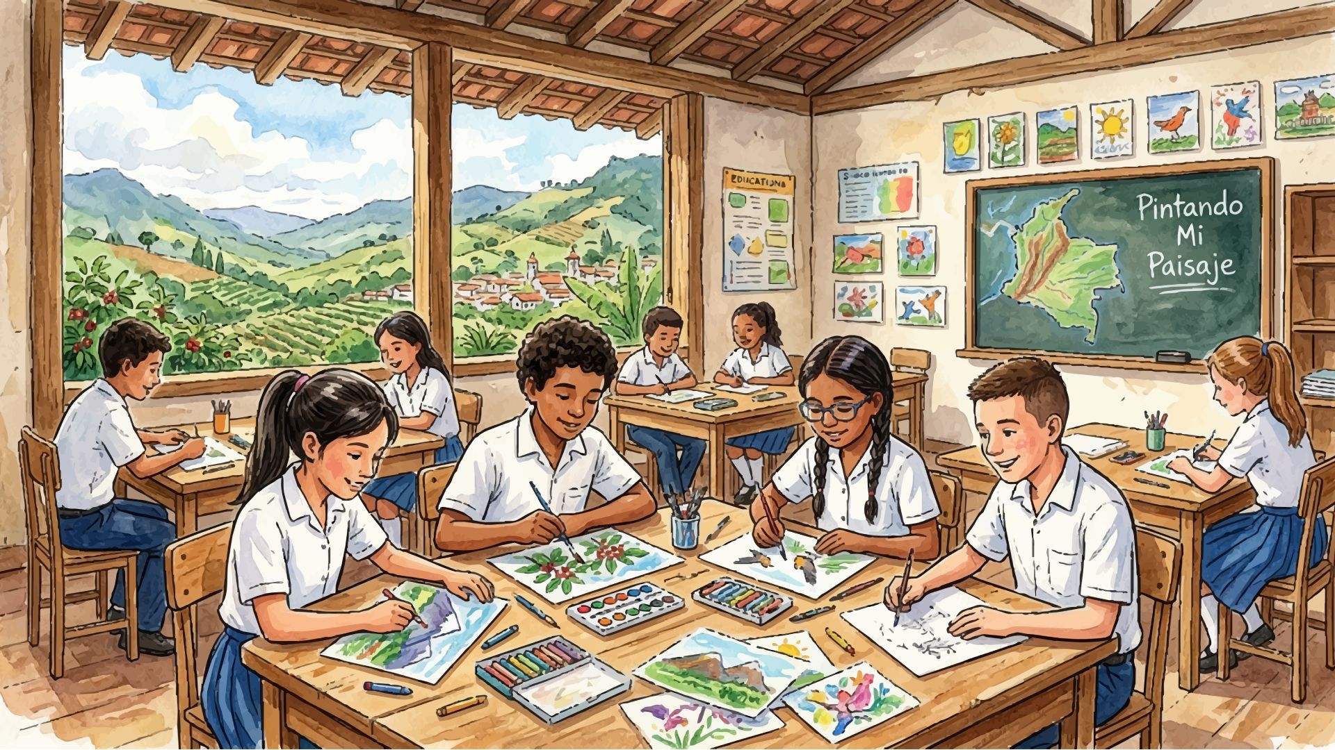 Trazos de esperanza: 15 Años del PCCC